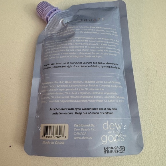 Dew of the Gods dreamquake body scrub - Picture 5 of 8
